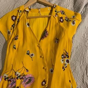 Free People vintage inspired floral dress